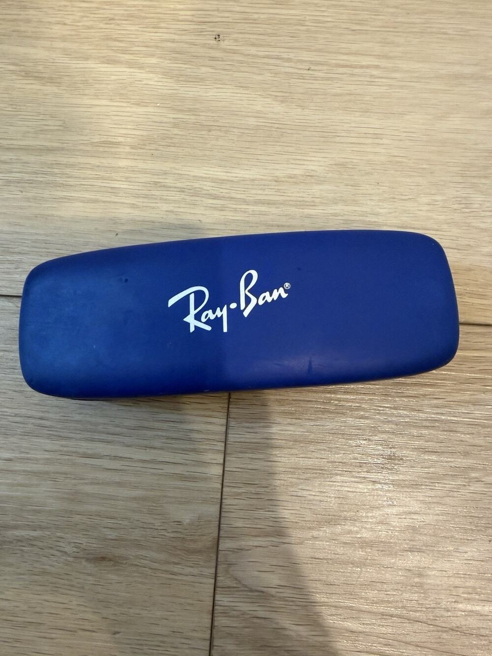 Ray Ban Womens Blue Sunglasses Eyeglasses Clamshell Hard Case
